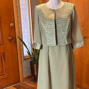 Draper's & Damons 2 Piece Spring Dress